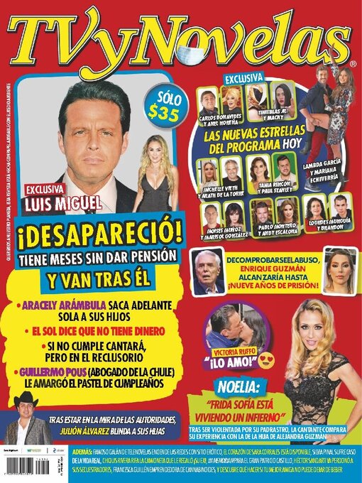 Détails du titre pour TV y Novelas México par Editorial Televisa SA de CV - Disponible